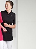 R11 salonwear Tunic in black