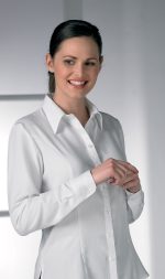 R634 Textured Blouse - White