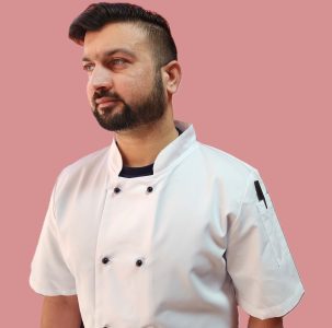 R201 chefs jacket - detail